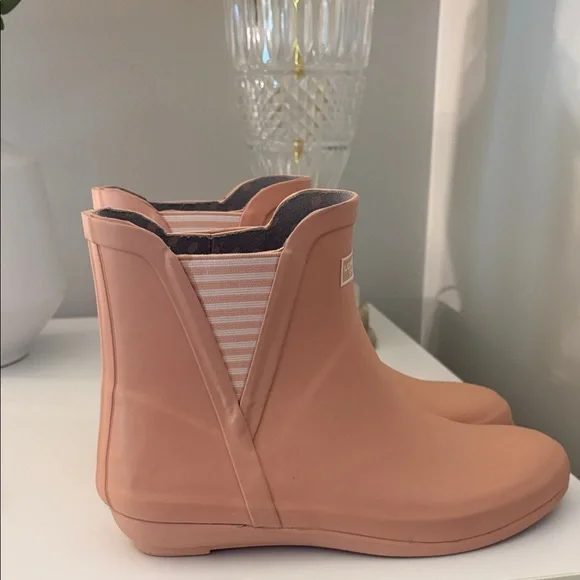 London Fog Blush Women's Ankle Rain Boots - Picture 6 of 6